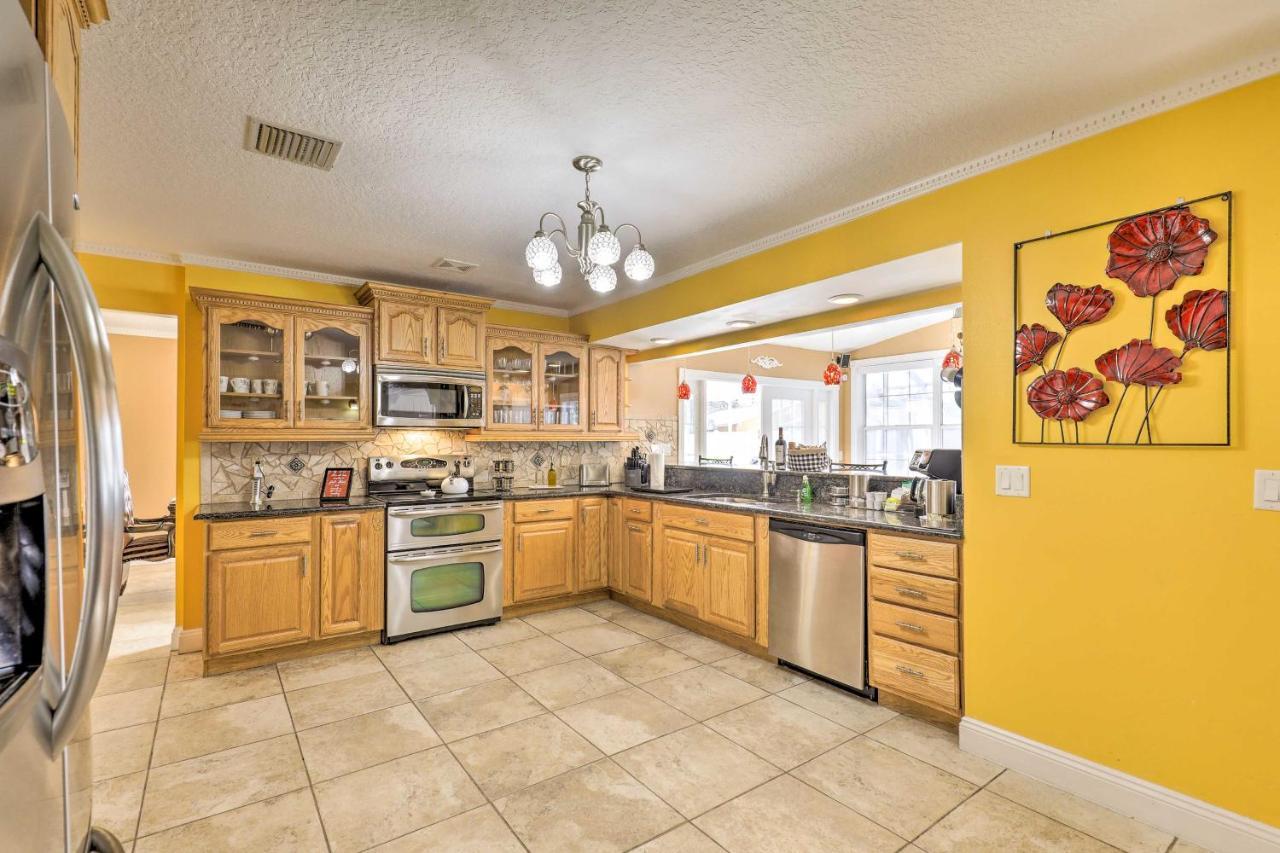 Cozy Home In Heart Of Tampa With Lanai And Pool! Luaran gambar