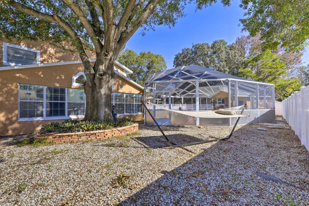 Cozy Home In Heart Of Tampa With Lanai And Pool! Luaran gambar